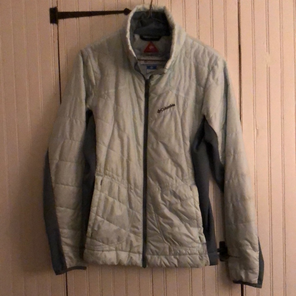 Columbia Omni shield light blue women’s jacket